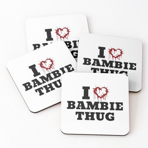 Item preview, I Love Bambie Thug designed and sold by humnoo.