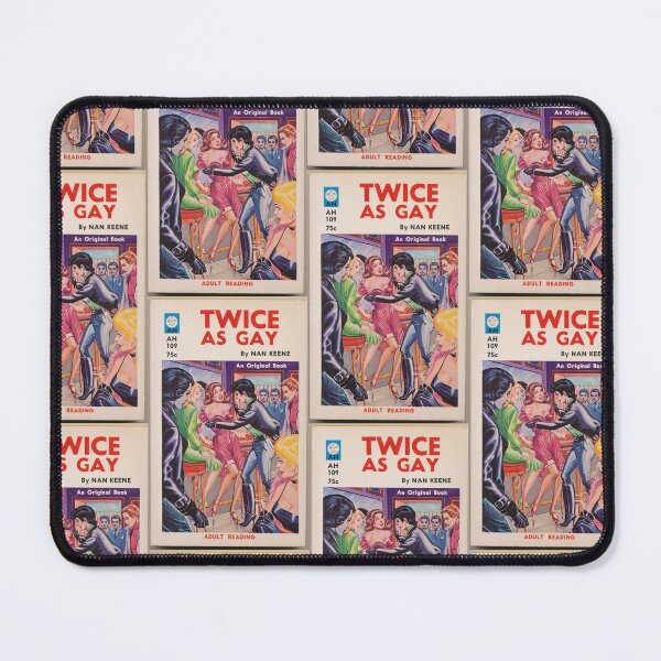 Item preview, Twice as Gay Pulp Cover Art designed and sold by Pippin-cripple.