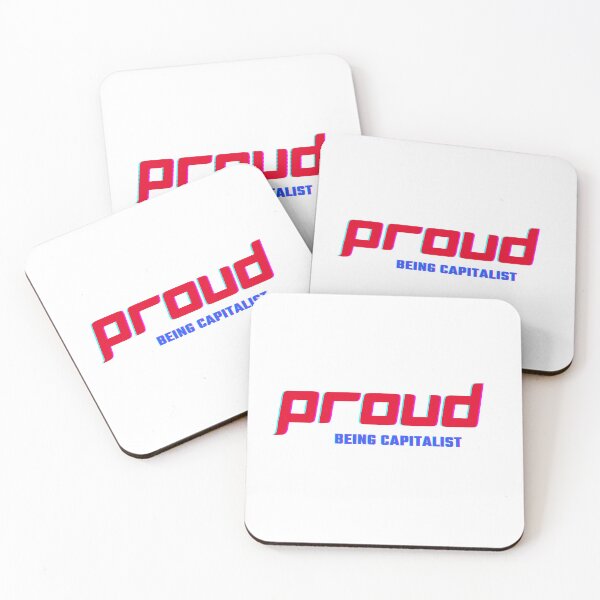 Item preview, Proud being capitalist  designed and sold by CapriCreatives.