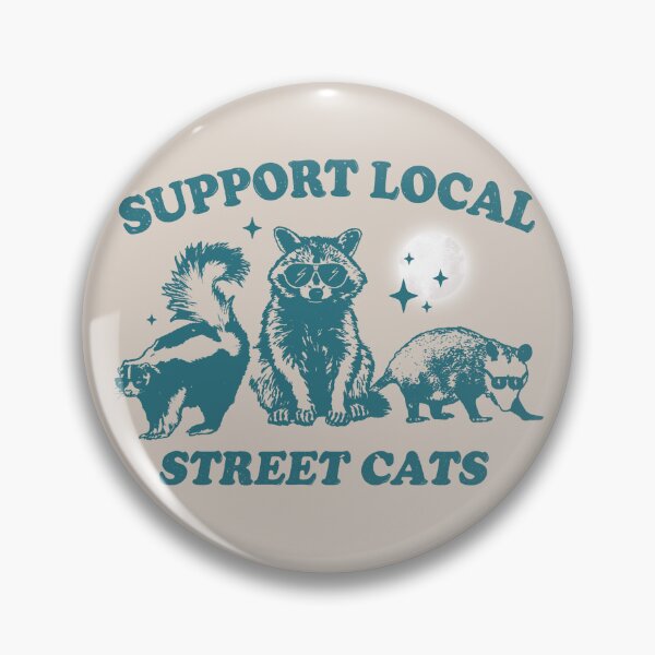 Item preview,  Support Local Street Cats Team Trash Opossum Raccoon Rat Men Woman Kids  designed and sold by Taylor  ART.