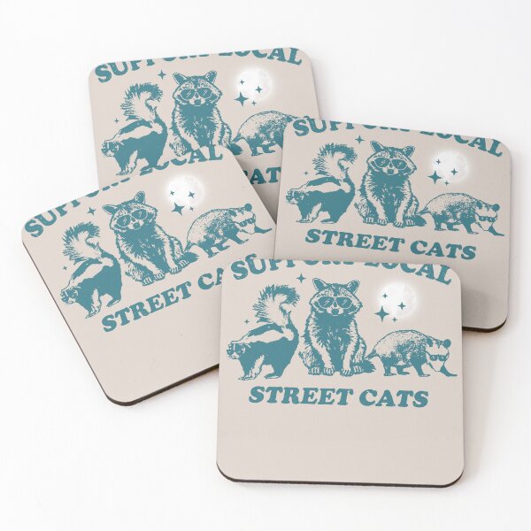 Item preview,  Support Local Street Cats Team Trash Opossum Raccoon Rat Men Woman Kids  designed and sold by Taylor  ART.