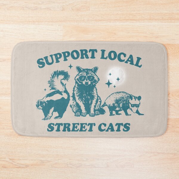Item preview,  Support Local Street Cats Team Trash Opossum Raccoon Rat Men Woman Kids  designed and sold by Taylor  ART.