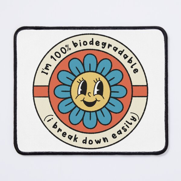 Item preview, Funny Relatable Sticker Flower 100% Biodegradable  designed and sold by addieixmarie.