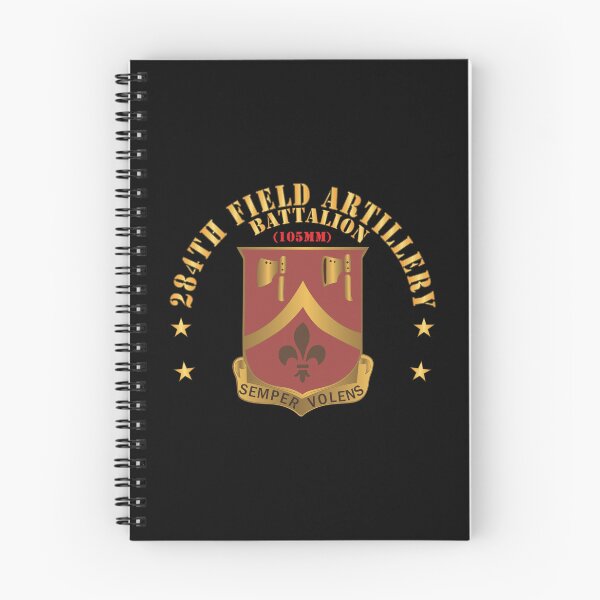 Item preview, DUI - 284th Field Artillery Battalion - DUI - with Txt designed and sold by Military Insignia Products.