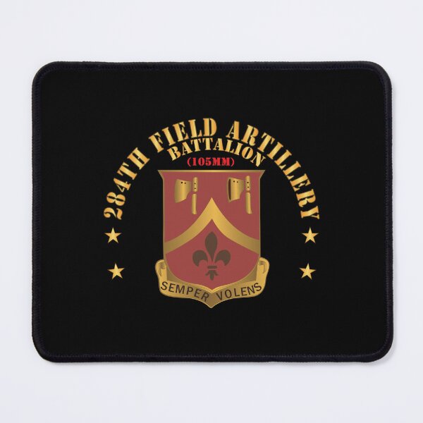 Item preview, DUI - 284th Field Artillery Battalion - DUI - with Txt designed and sold by Military Insignia Products.