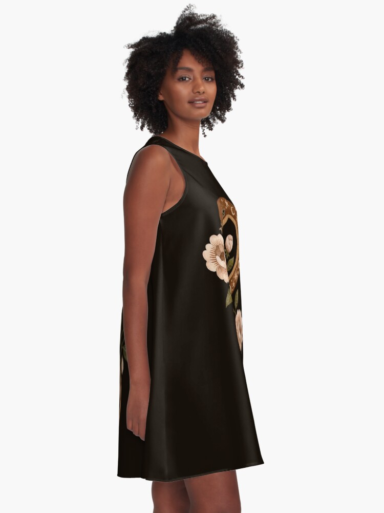 Alternate view of Serpent spells A-Line Dress