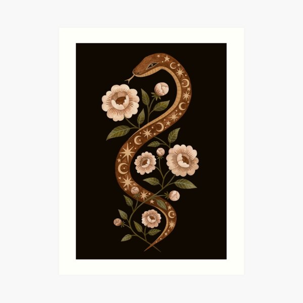Serpent spells Art Print