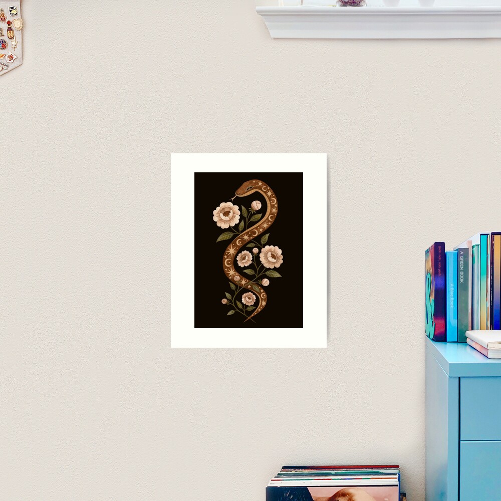 Serpent spells Art Print