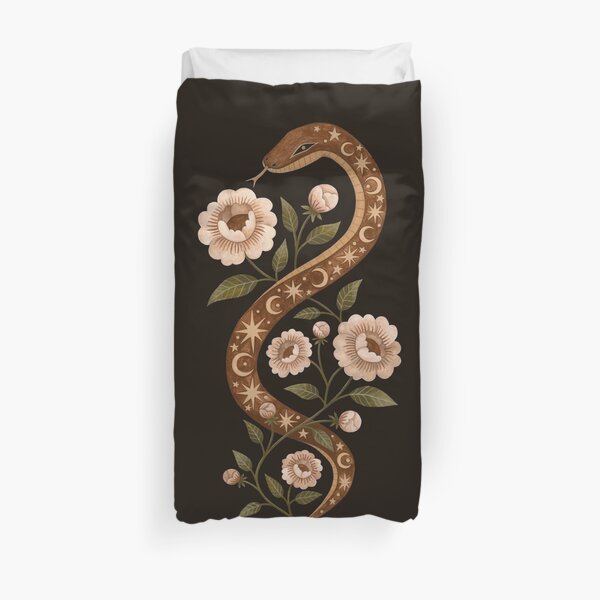 Serpent spells Duvet Cover