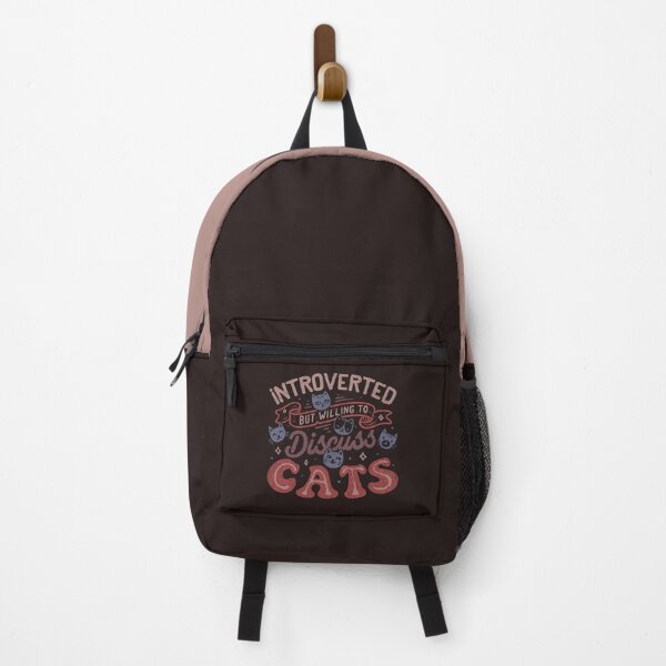Item preview, Introverted But Willing to Discuss Cats by Tobe Fonseca designed and sold by Tobe Fonseca®.