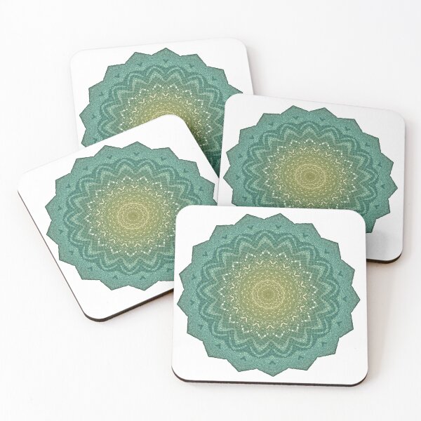 Item preview, Root Mandala, Parsley in Capri designed and sold by DreamingBeetle.
