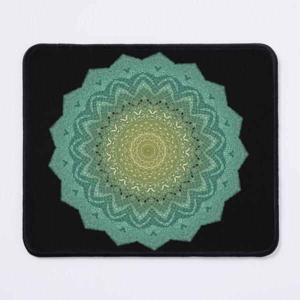 Item preview, Root Mandala, Parsley in Capri designed and sold by DreamingBeetle.