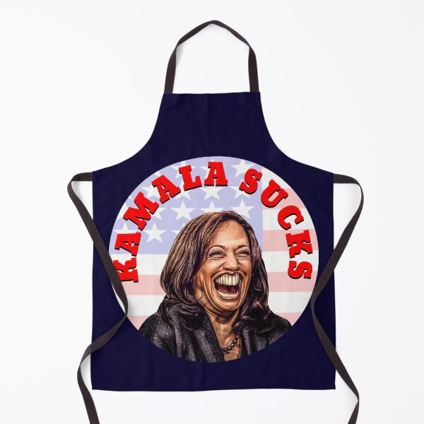 Artikelvorschau, Cartoon lachender Harris Kamala ist scheiße entworfen und verkauft von carolina1.