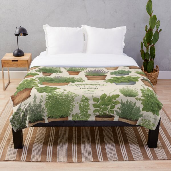 Aperçu de l'œuvre Harmonie du jardin d'herbes aromatiques créée et vendue par OptimaShirts.