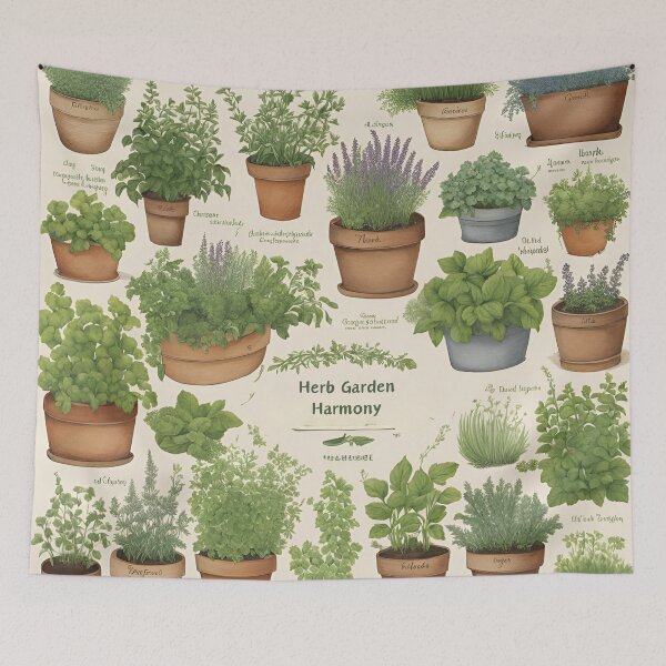 Item preview, Herb Garden Harmony designed and sold by OptimaShirts.