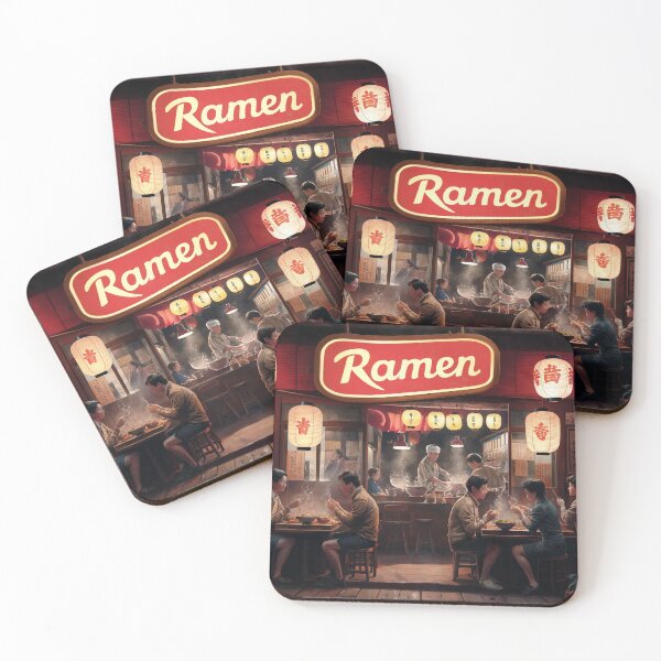 Item preview, Ramen Shop Nostalgy designed and sold by NSBUBBLEPOD.