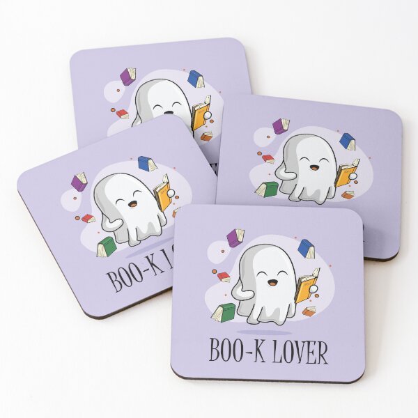 Item preview, Book Lover Halloween Ghost designed and sold by DuxDesigns.