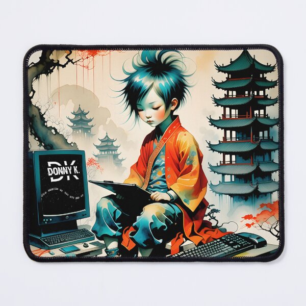 Item preview, Traditional Chinese retro computing vs modern tablet designed and sold by Donny-K.