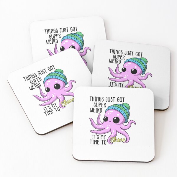 Item preview, Funny Relatable Sticker Octopus Squid  designed and sold by addieixmarie.
