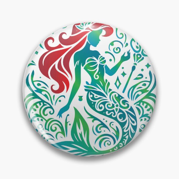 Item preview, Silhoutte Mermaid  designed and sold by AmazingArtMandi.