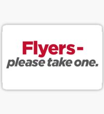 Flyer Box Sticker Sticker