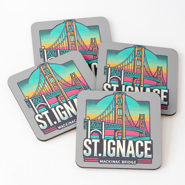 Item preview, St. Ignace Mackinac Bridge Upper Peninsula designed and sold by bzdeb.