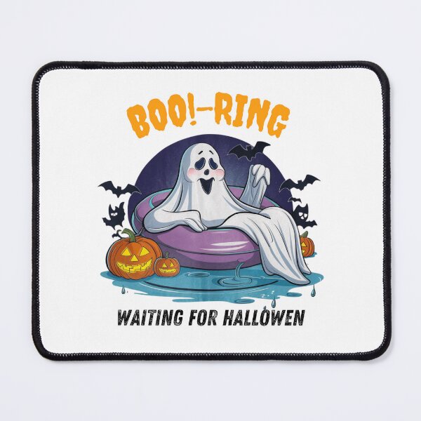 Item preview, Funny Ghost Bored Waiting for Halloween Humor designed and sold by MadidiD.