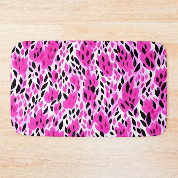 Item preview, Hot Pink Abstract Floral Ditzy Pattern for Modern Feminine Eclectic Maximalist Vibrant Decor designed and sold by kathrynchill.