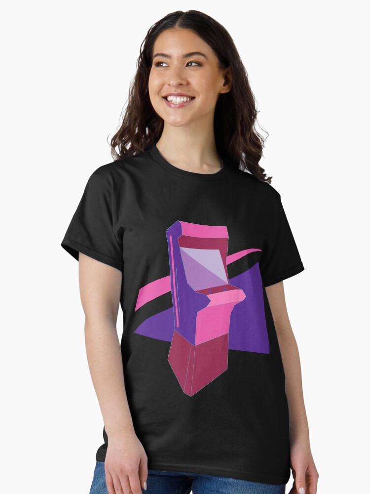 Thumbnail 2 of 7, Classic T-Shirt, 80s 90s Retro Arcade designed and sold by WBArtwork.