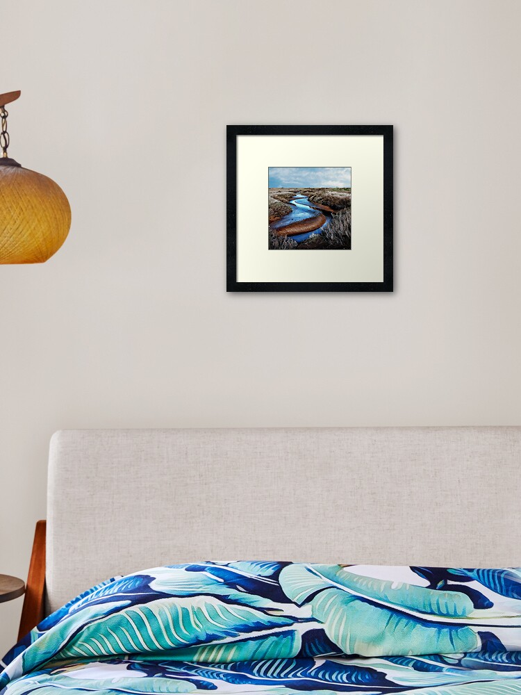 Thumbnail 2 of 7, Framed Art Print, SNAKE: RIVER GLAVEN - BLAKENEY, NORFOLK UK designed and sold by Coigach.