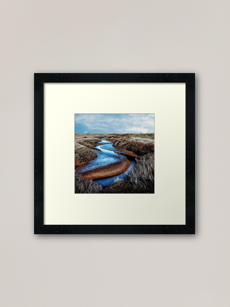 Thumbnail 1 of 7, Framed Art Print, SNAKE: RIVER GLAVEN - BLAKENEY, NORFOLK UK designed and sold by Coigach.