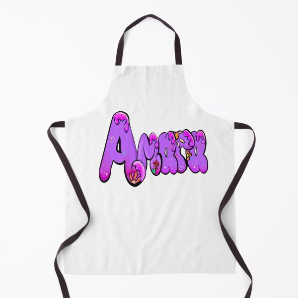 Item preview, Amara popular girls name woman women’s first name in purple drip calligraphy Amara designed and sold by Artonmytee.