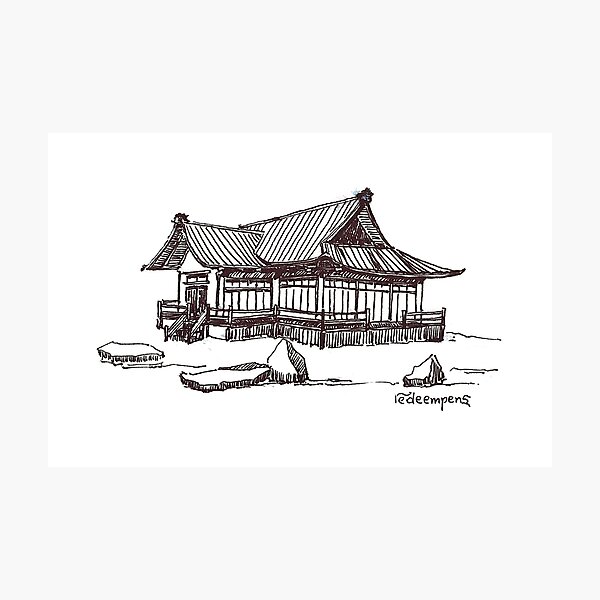 A Villa in Japan Photographic Print