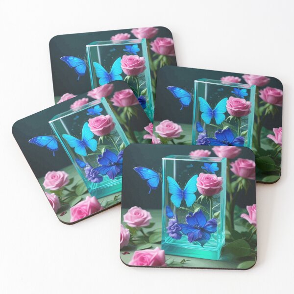 Item preview, Roses and butterflies designed and sold by DimitraMimika.