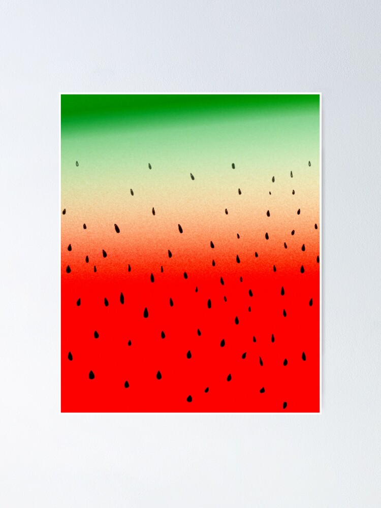 Thumbnail 1 of 3, Poster, JUICY WATERMELON! designed and sold by Rica2000.