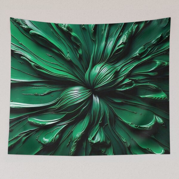 Item preview, Emerald Explosion of Paint designed and sold by Designial.