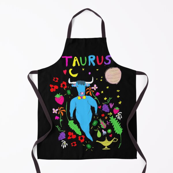 Item preview, Taurus Zodiac Birthday Cartoon ft. Constellation, Poppies, Venus + Emeralds designed and sold by Venus-in-Virgo.