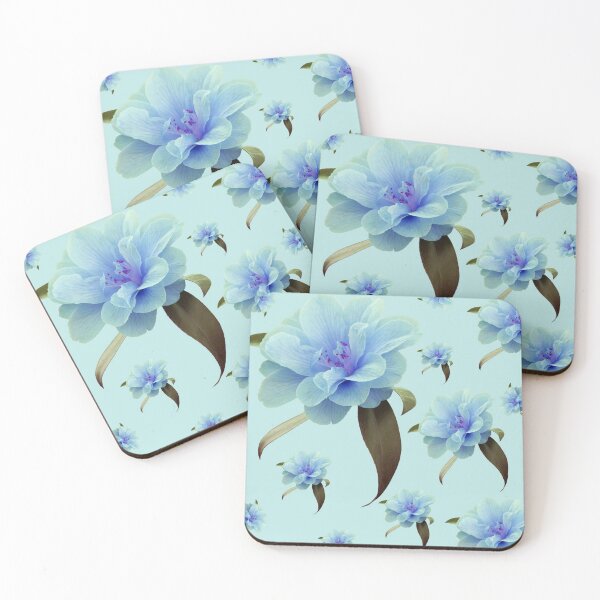 Item preview, Blue Floral Dream #1 #decor #art designed and sold by Anita's & Bella's Art.