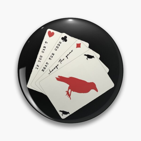 Item preview, if you can't beat the odds change the game playing cards designed and sold by kennahorse.