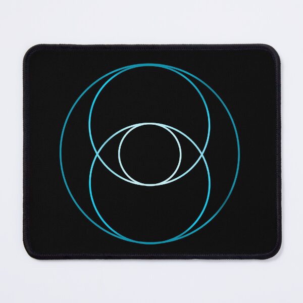 Item preview, Vesica Piscis - Gradient Blue Version designed and sold by SilverFantasy.