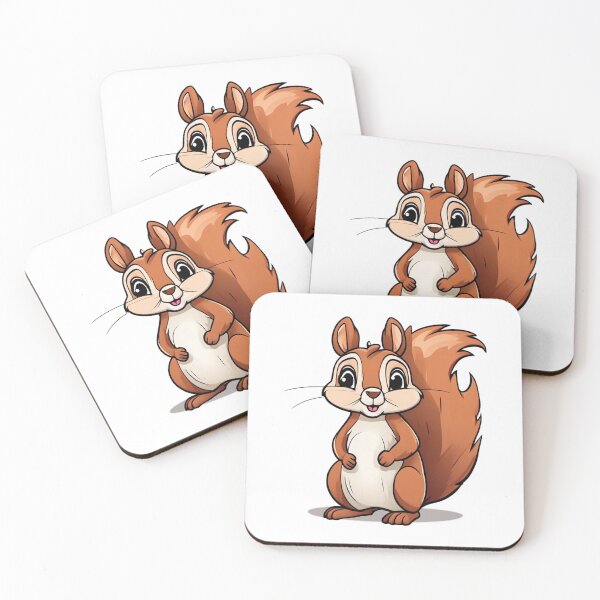 Item preview, Cute small little squirrel isolated designed and sold by Vetagio.