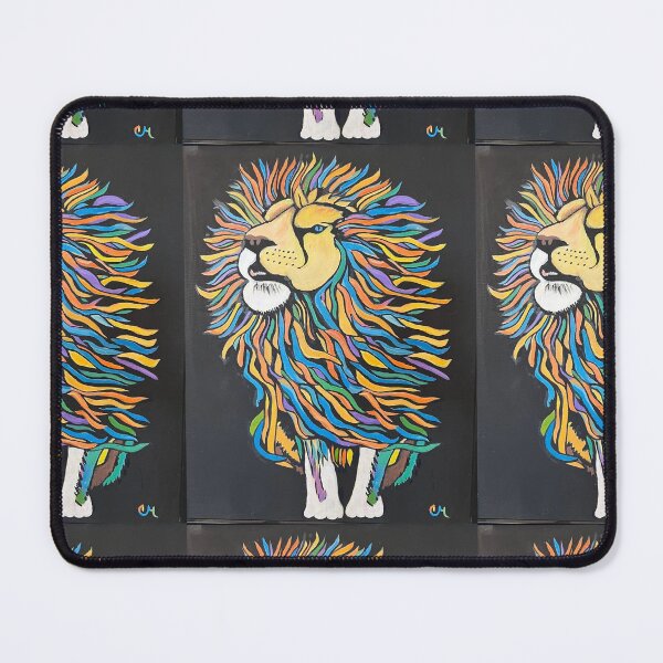 Item preview, "Titus" Colorful Lion designed and sold by charliemom49.