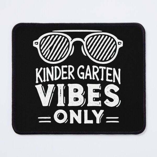 Item preview, Kindergarten Vibes Only Tee – Cool Back-to-School Shirt with Sunglasses Design designed and sold by BlankCanvasHaHa.