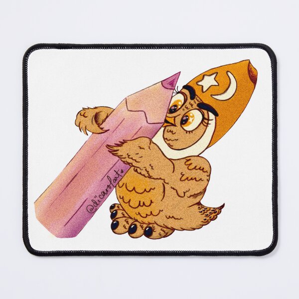 Item preview, Artist Owl - Archimedes designed and sold by DiCarolArt.