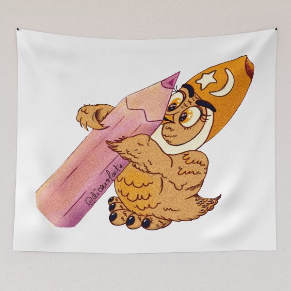 Item preview, Artist Owl - Archimedes designed and sold by DiCarolArt.