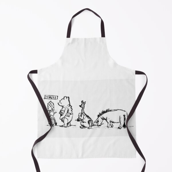 Item preview, Pooh and his gang in line. designed and sold by jamiestarr.