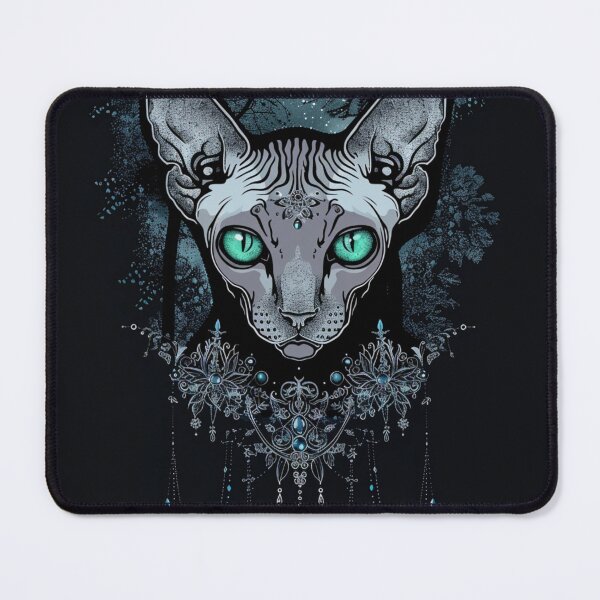 Item preview, Spooky Sphynx Cat designed and sold by Nocturne Paws.
