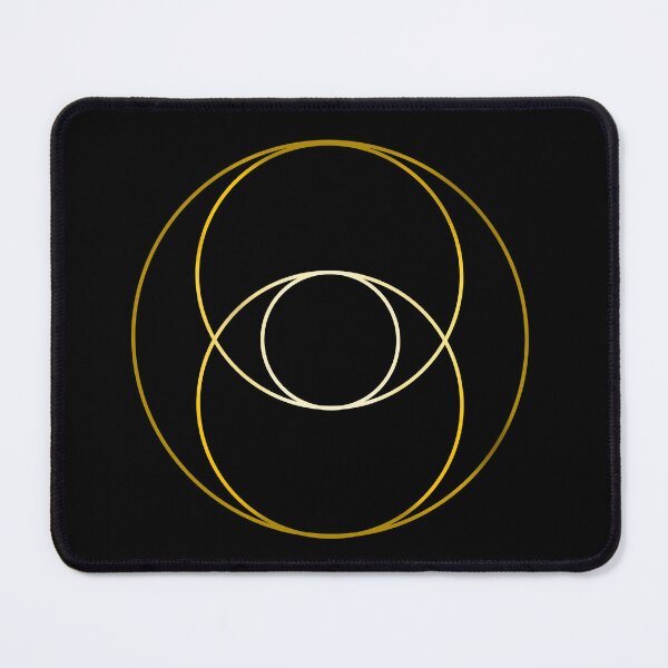 Item preview, Vesica Piscis - Gradient Gold Version designed and sold by SilverFantasy.