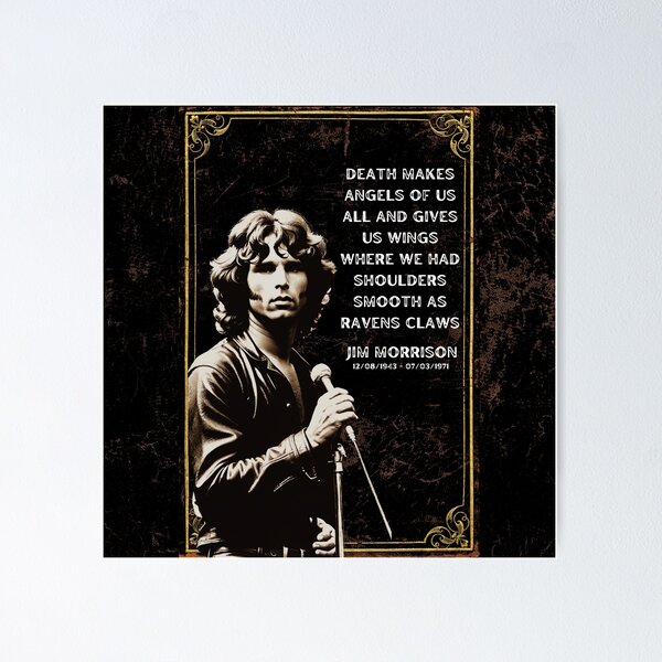 Item preview, Jim Morrison | The American Poet designed and sold by TheAmericanPoet.