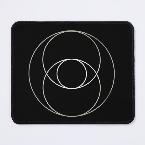 Item preview, Vesica Piscis - Gradient Silver Version designed and sold by SilverFantasy.